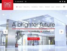 Tablet Screenshot of littil.com.au